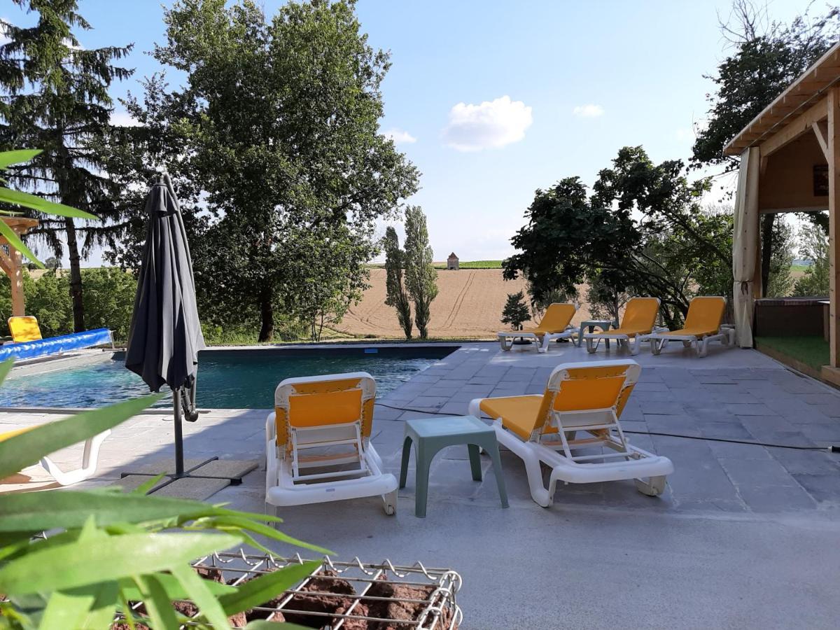 Вилла Domaine Laloubin Montagnac-sur-Auvignon Экстерьер фото